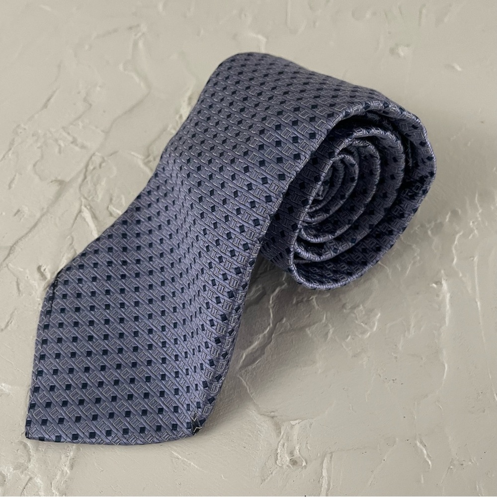 *The Custom Shop Shirtmaker Men's Blue Slk Necktie
